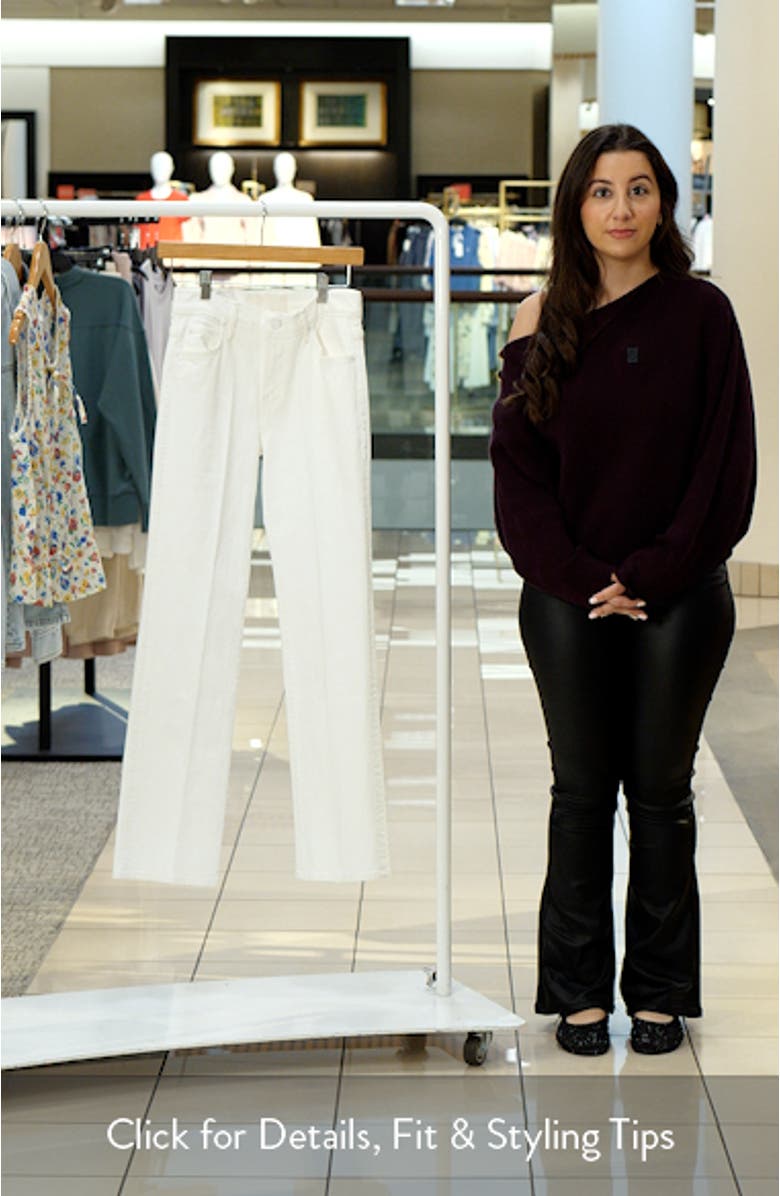 Lil Kick It High Waist Straight Leg Jeans, sales video thumbnail