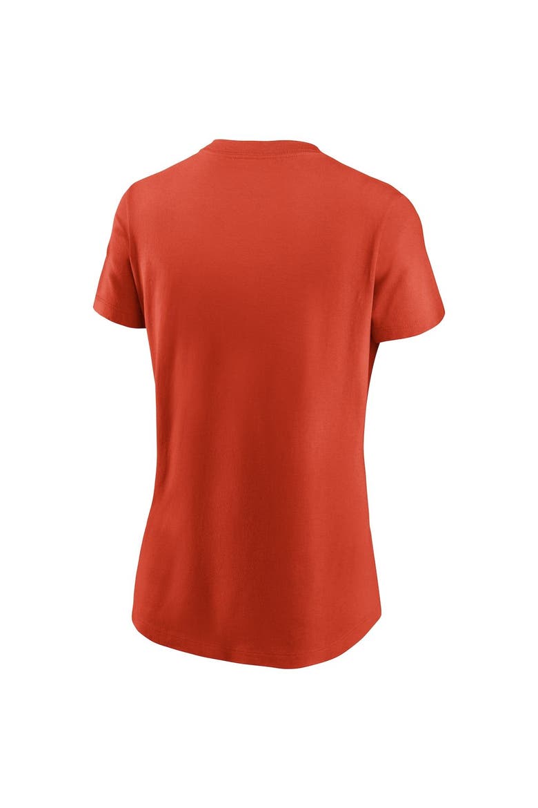 Women's Nike Orange Cleveland Browns Logo Essential T-Shirt, Alternate, color, Orange