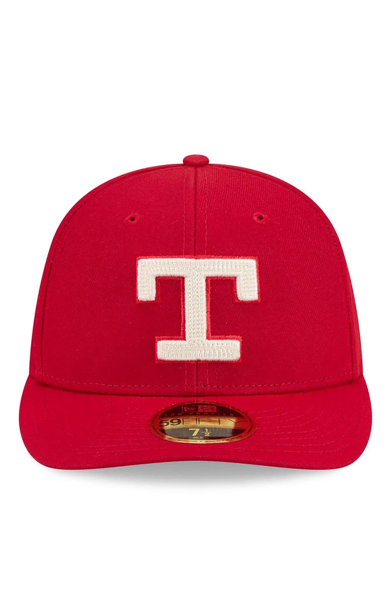 New Era Men's New Era Red Texas Rangers 2026 City Connect Low Profile 59FIFTY Fitted Hat, Alternate, color, Red