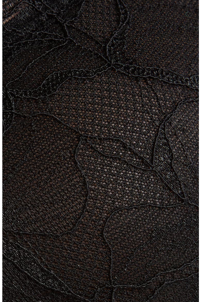 Jessa Lace Bralette, Alternate, color, BLACK