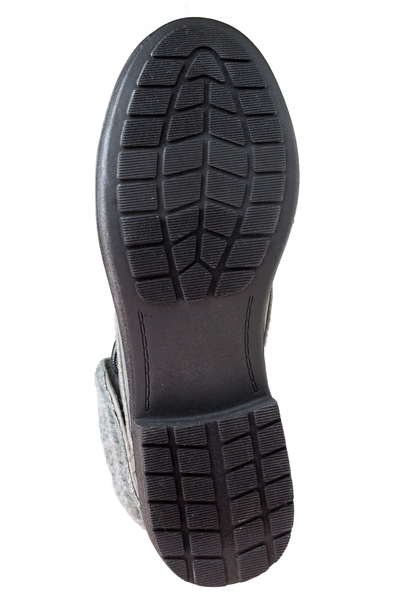 CLIFFS BY WHITE MOUNTAIN Duena Faux Shearling Trimmed Hiking Boot, Alternate, color, Lt Gry/Burn/Fab/Fleece