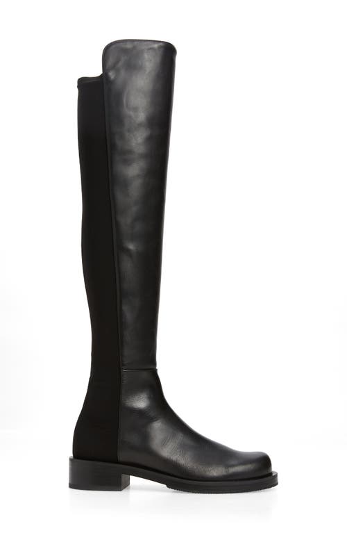 Stuart Weitzman 5050 Boots In Fabric And Nappa Leather
