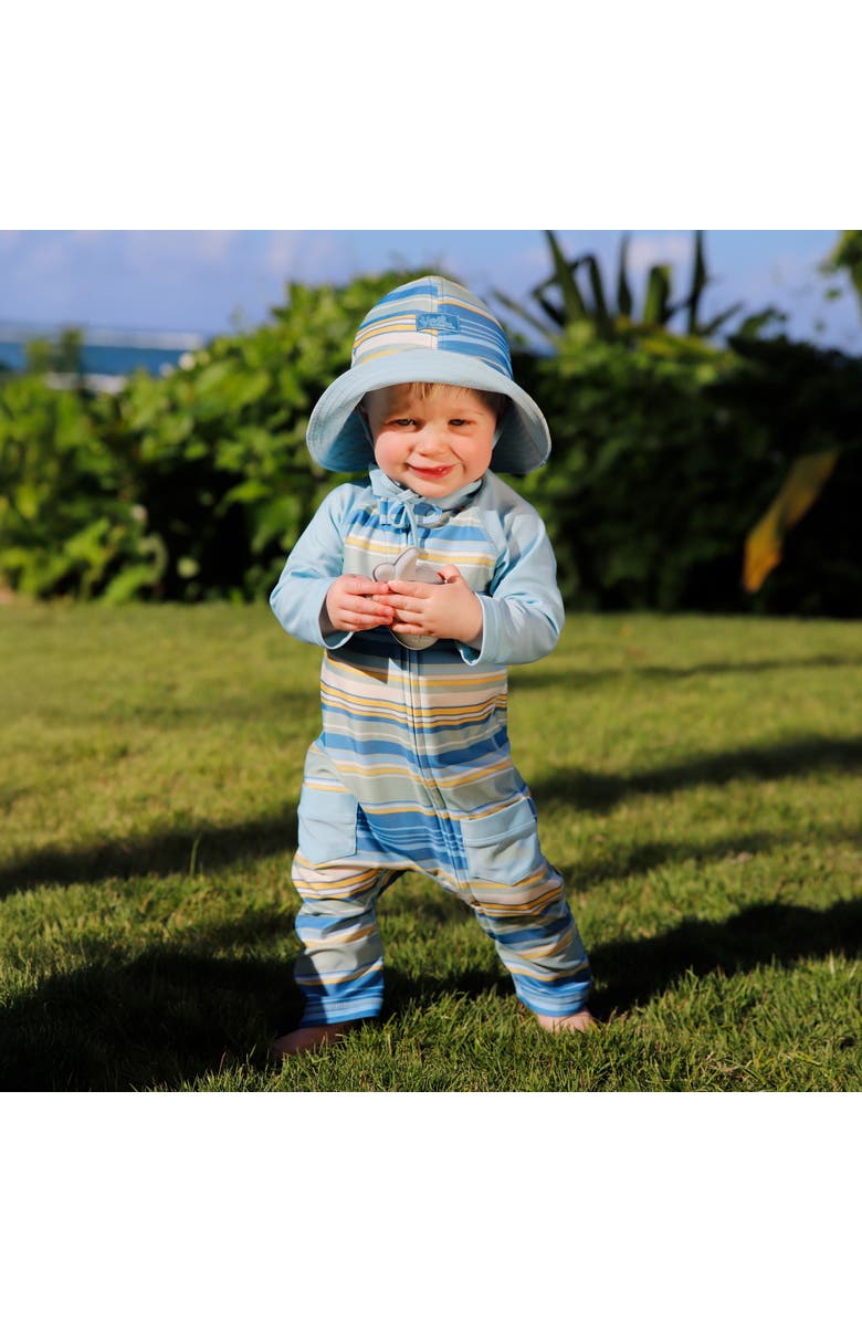 UV Skinz Reversible Sun Hat, Alternate, color, Pinecrest Stripe