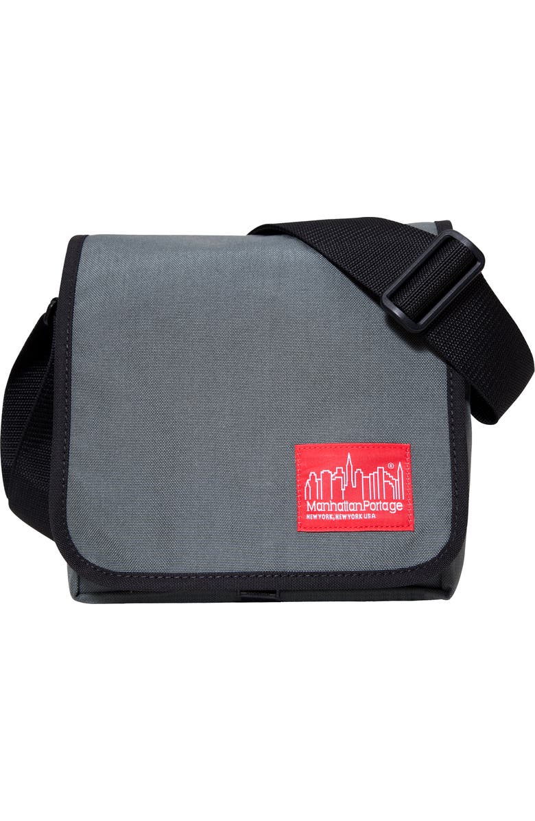 Manhattan Portage DJ Crossbody Bag, Main, color, Grey