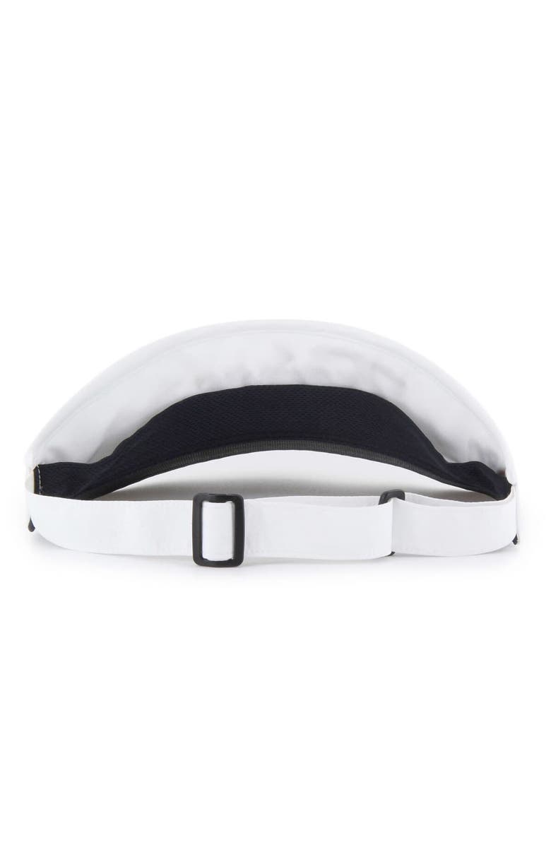 '47 Men's '47 White Miami Hurricanes Melbourne brrr° Adjustable Visor, Alternate, color, 