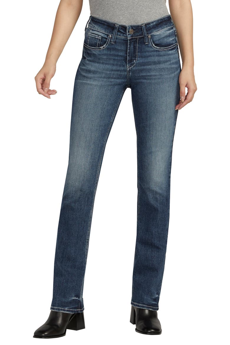 Suki Low Rise Bootcut Jeans, Main, color, INDIGO