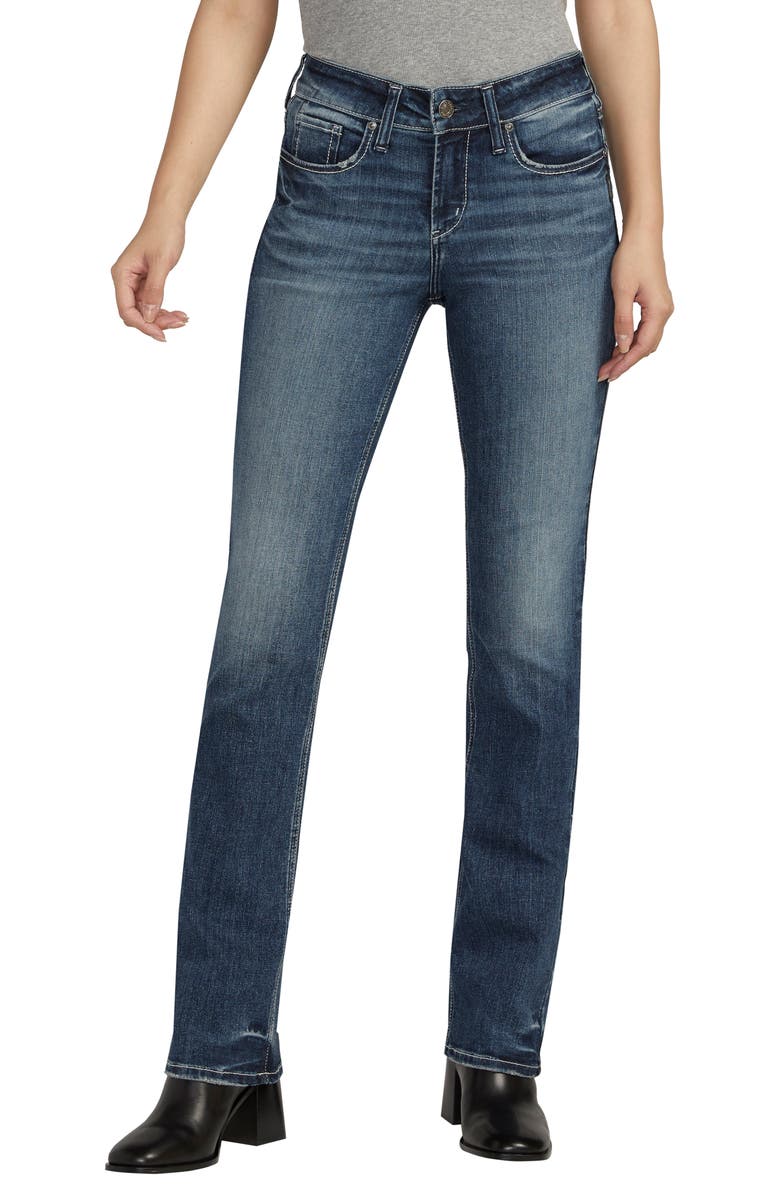 Silver Jeans Co. Suki Low Rise Bootcut Jeans, Main, color, 