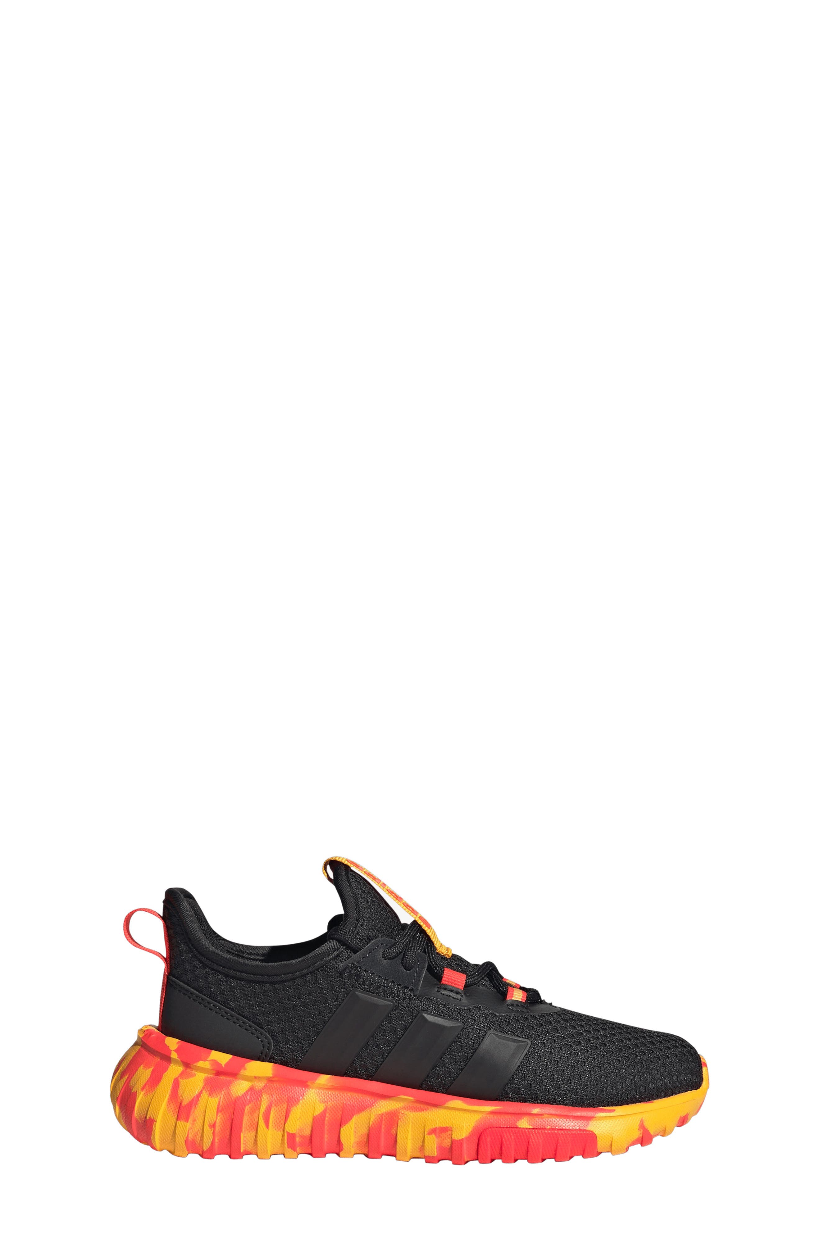 Kids' Kaptir Flow 4.0 Sneaker, Alternate, color, CORE BLACK/ LUCID RED