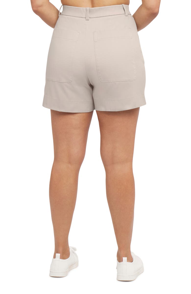 SPANX<sup>®</sup> SPANXsupersmooth<sup>™</sup> Stretch Twill Shorts, Alternate, color, Bone