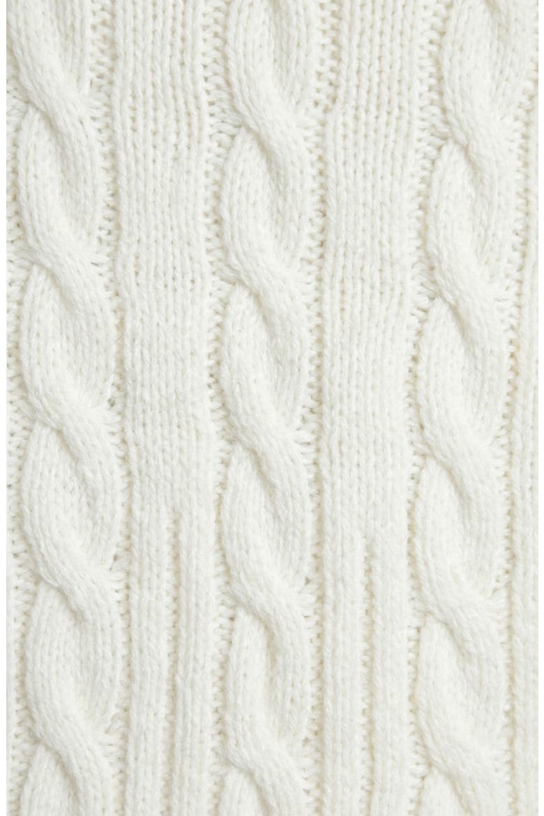 Cable Knit Pull On Pants, Alternate, color, White