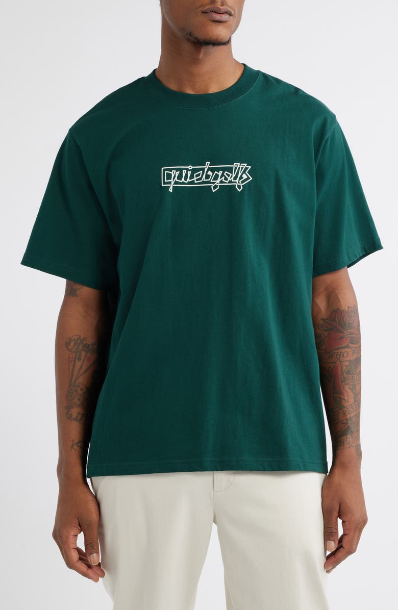 Quiet Golf Bent Cotton Graphic T-Shirt, Main, color, 