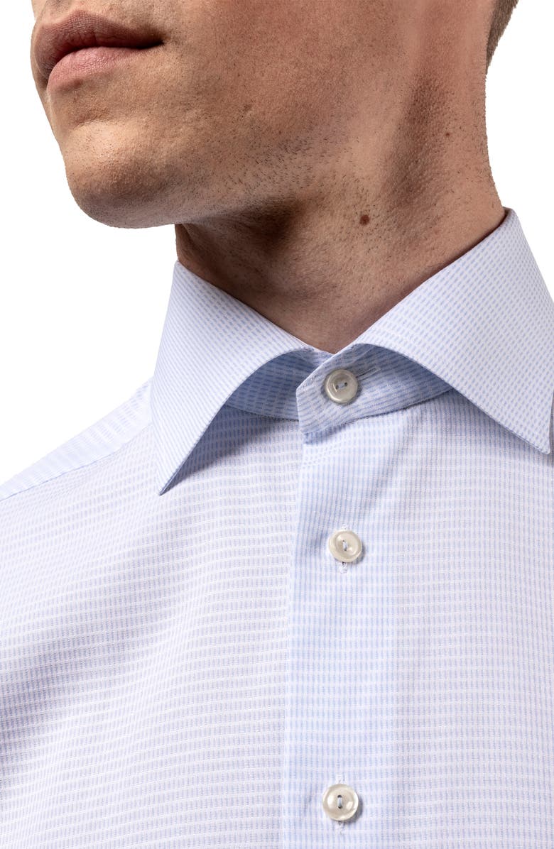 Eton Contemporary Fit Textured Dress Shirt, Alternate, color, 