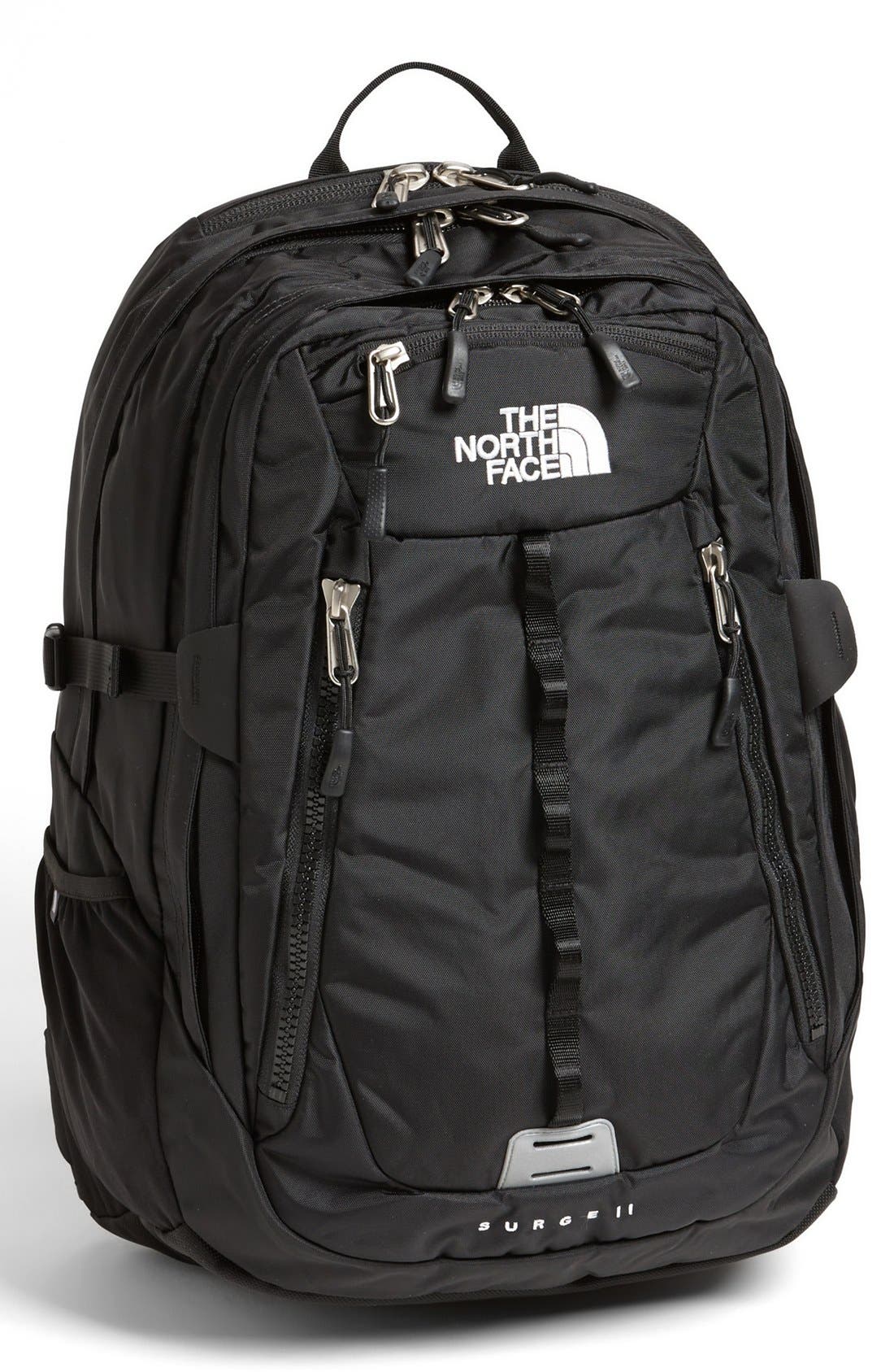 The North Face 'Surge II' Backpack, Main, color, 