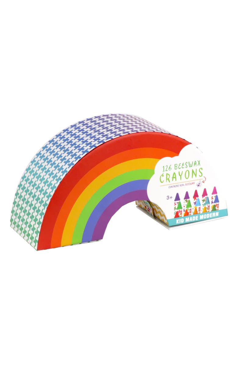 Kid Made Modern 126-Count Beeswax Crayons Set, Alternate, color, 