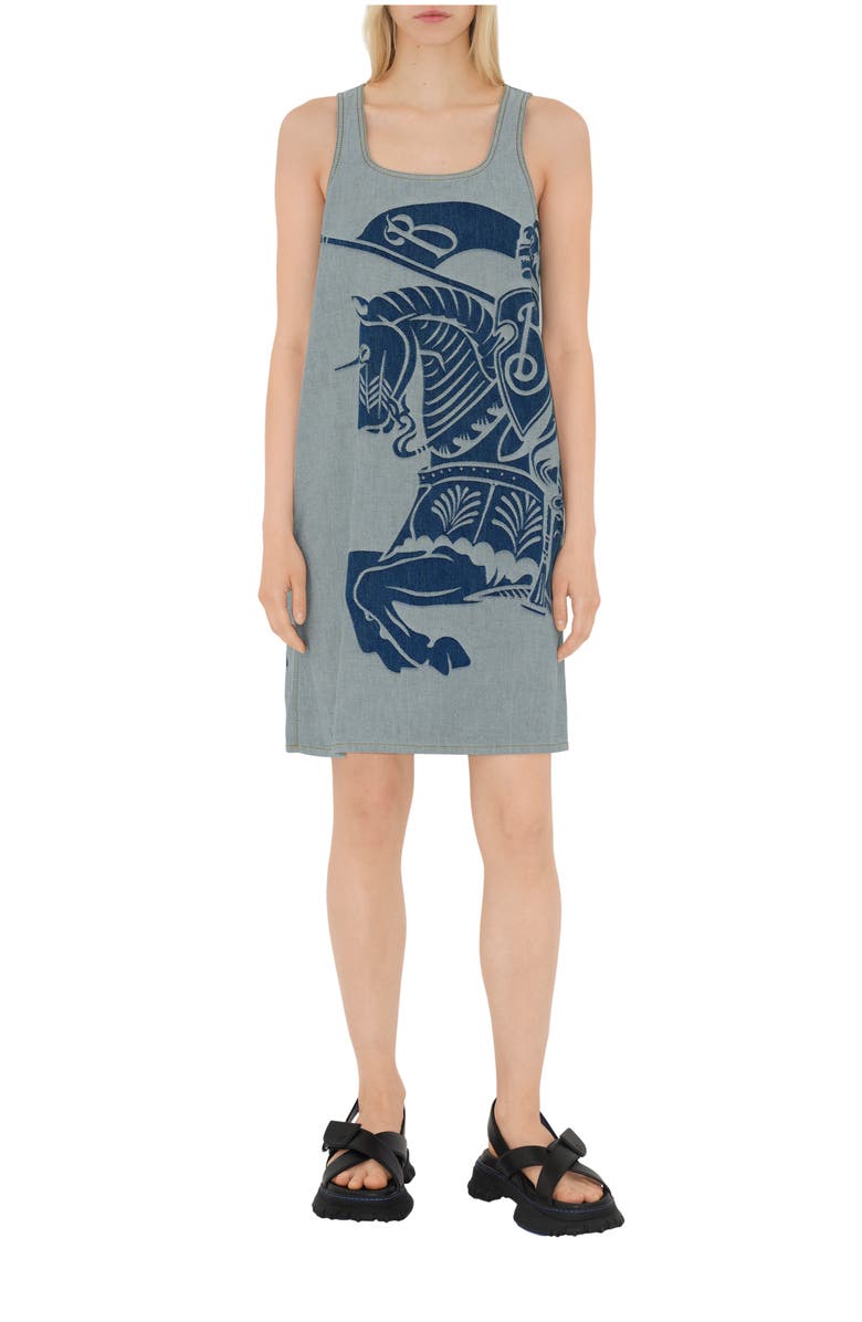 Burberry EKD Denim Dress, Main, color, 
