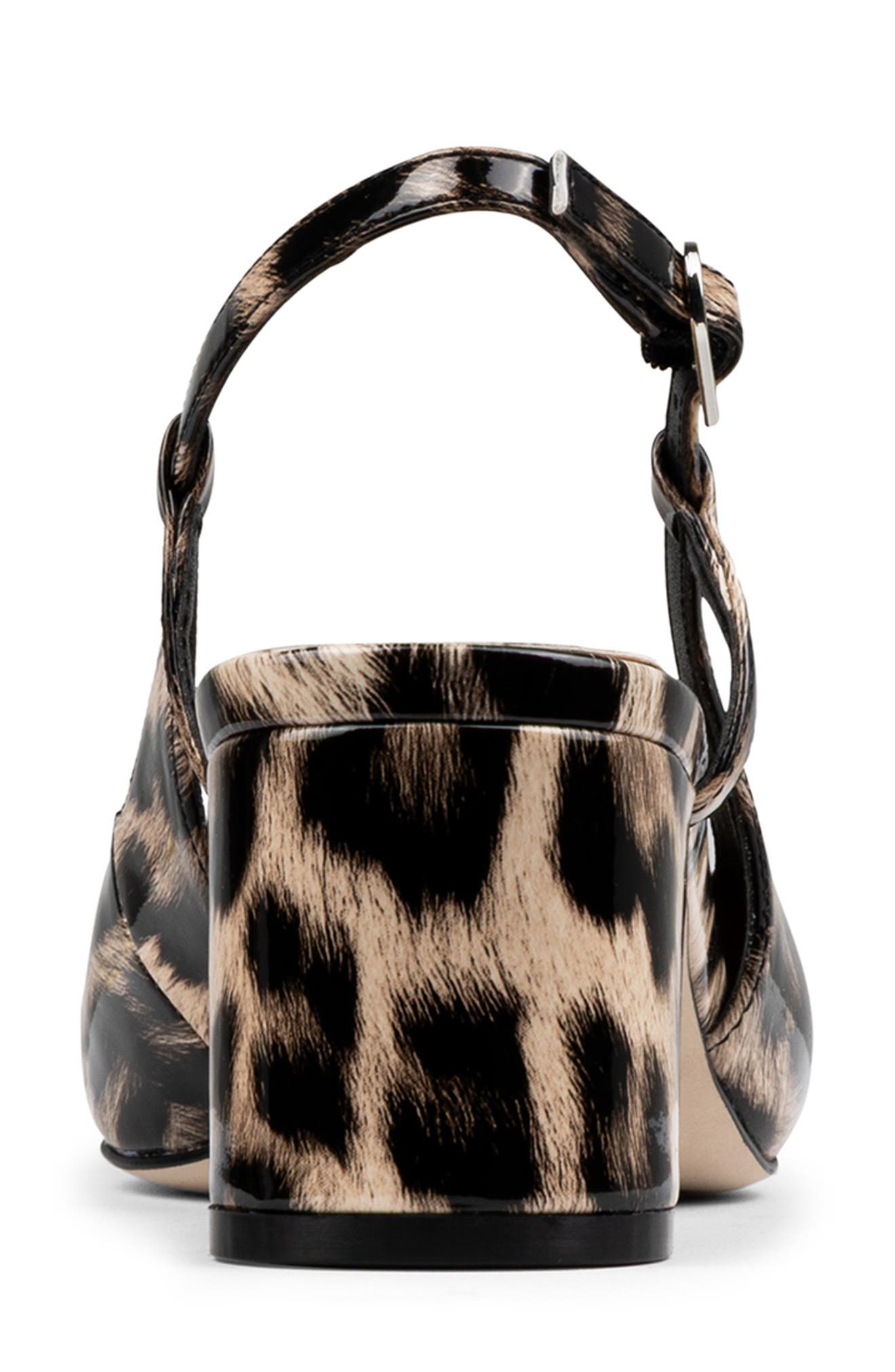 Shanie Slingback Pump, Alternate, color, NATURAL/ BLACK