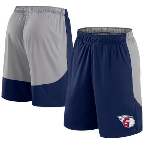 Men's Fanatics Navy/Gray Cleveland Guardians Go Hard Shorts