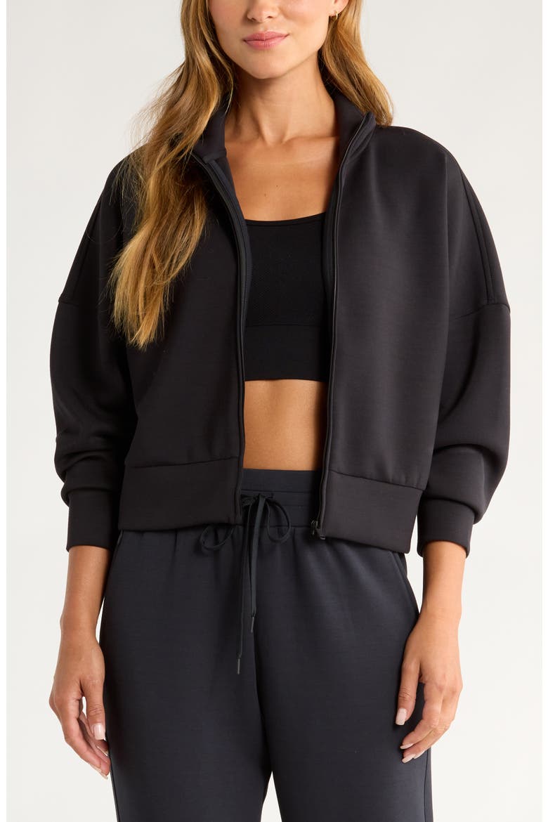 Ultra Luxe Boxy Jacket, Main, color, BLACK
