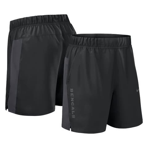 Men's Nike Black Cincinnati Bengals Woven Victory Performance Shorts