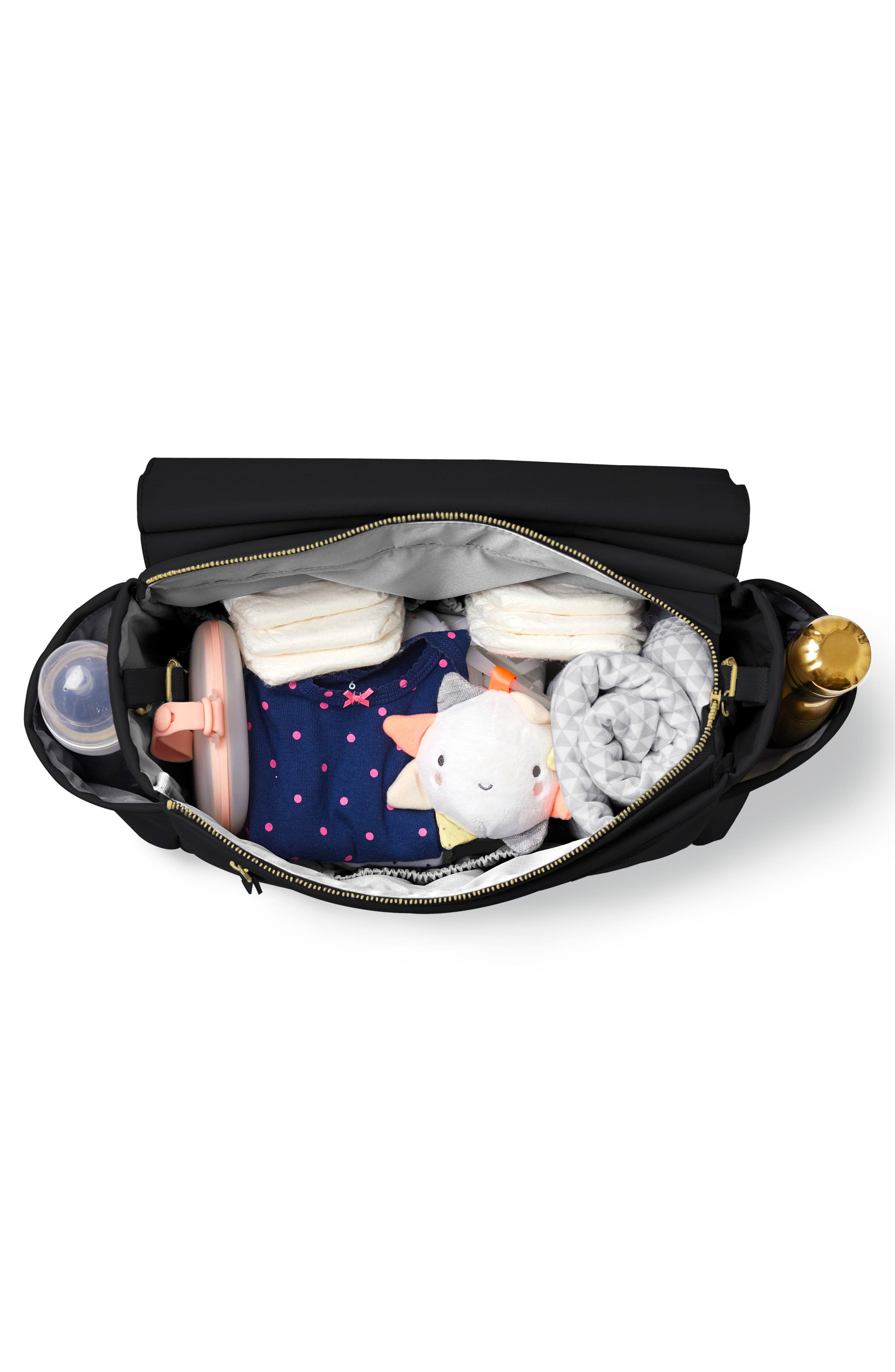 Skip Hop Greenwich Convertible Diaper Backpack, Alternate, color, 