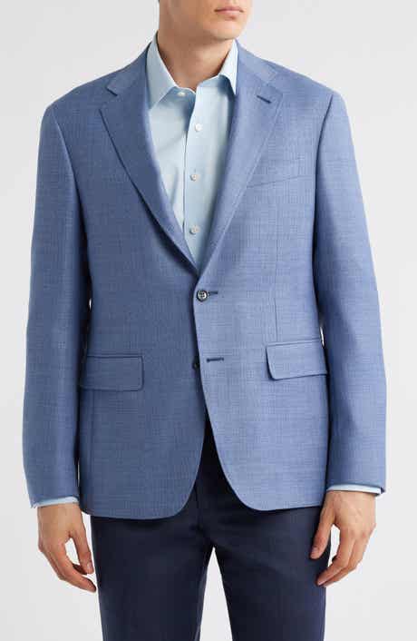 Canali Kei Trim Fit Wool Sport Coat