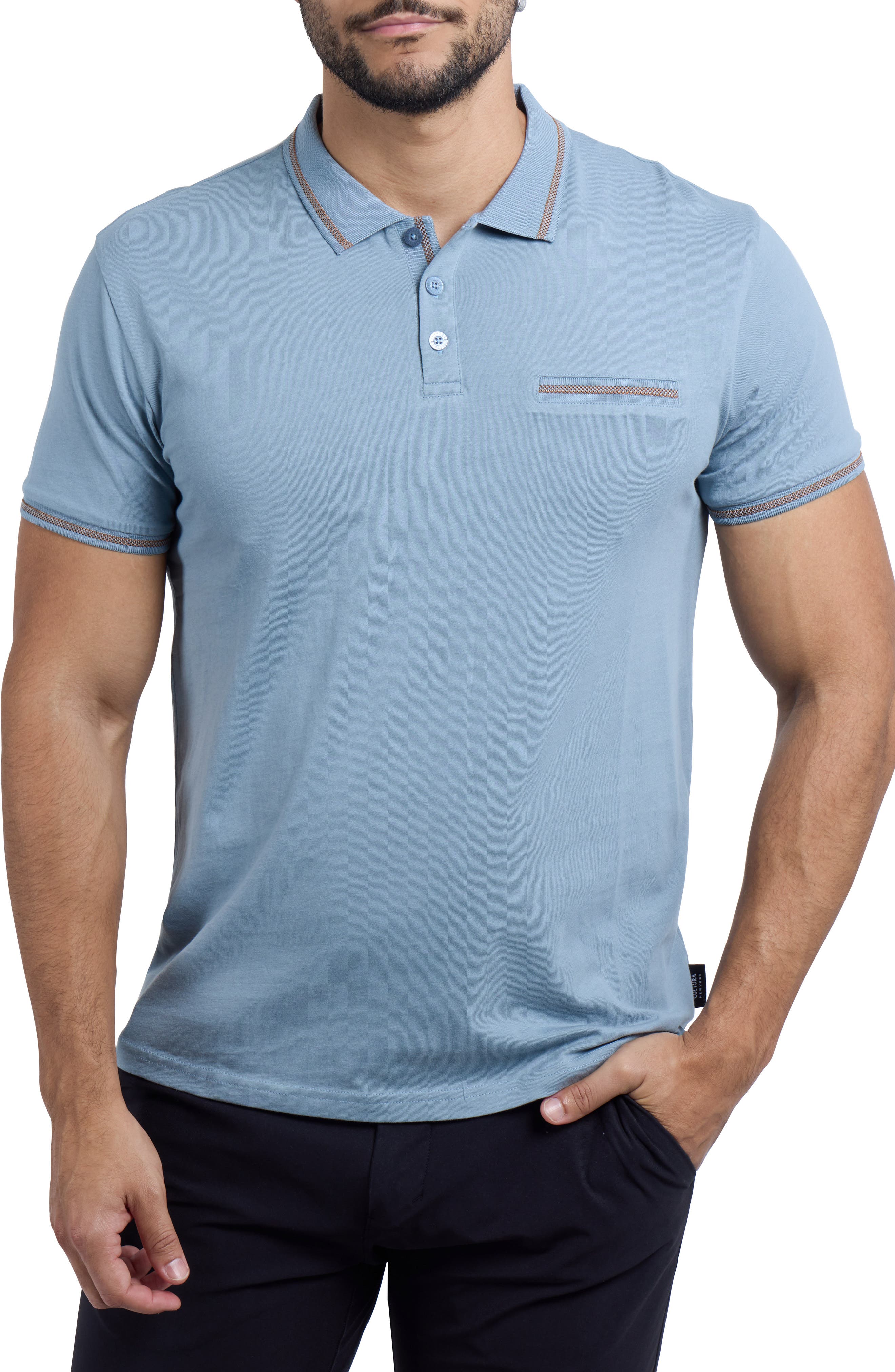 SLATE BLUE/ SIENNA