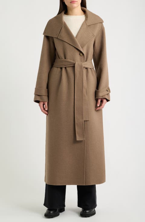 Double Face Belted Coat