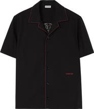 Burberry Relaxed Fit Knight Heart Cotton Shirt