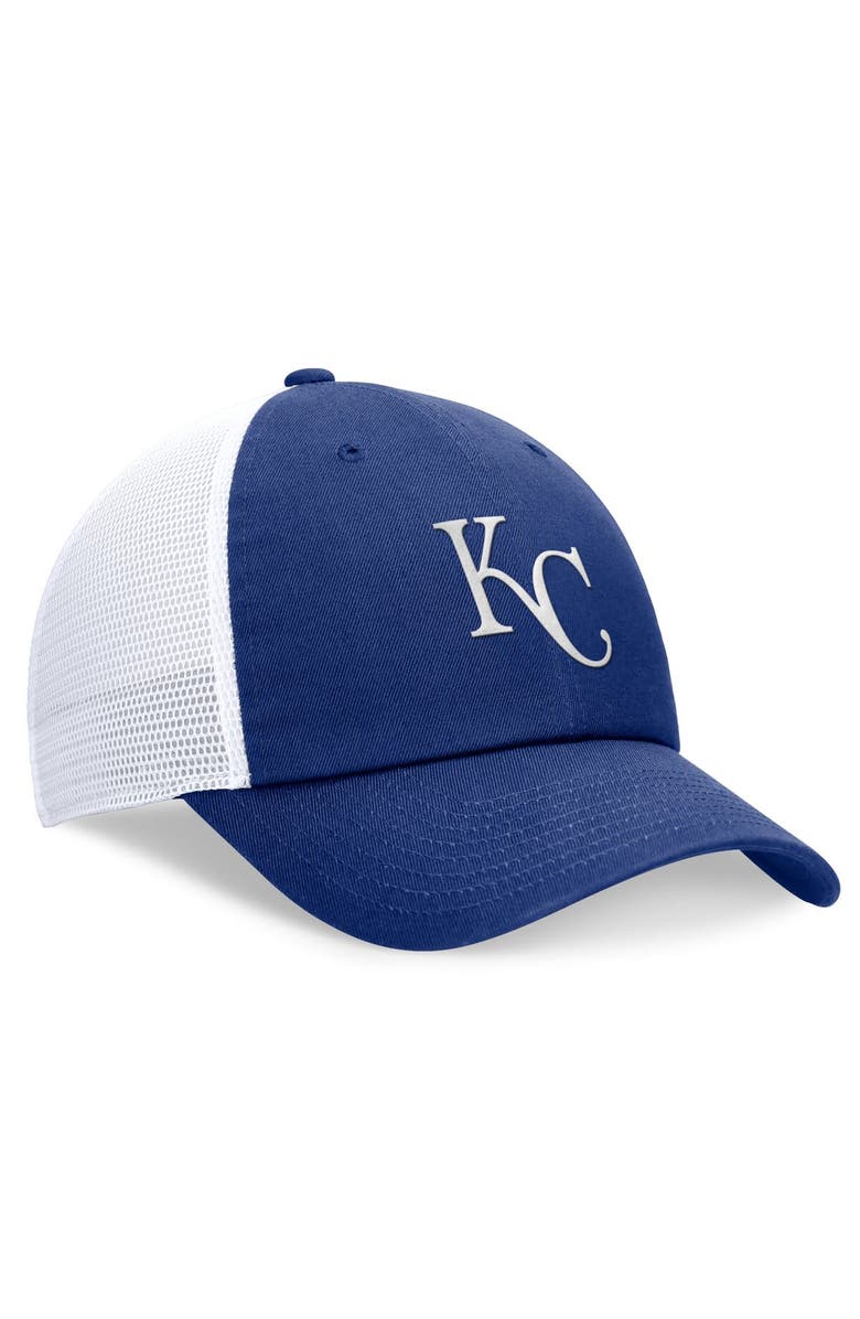 Nike Men's Nike Royal Kansas City Royals Club Trucker Adjustable Hat, Alternate, color,