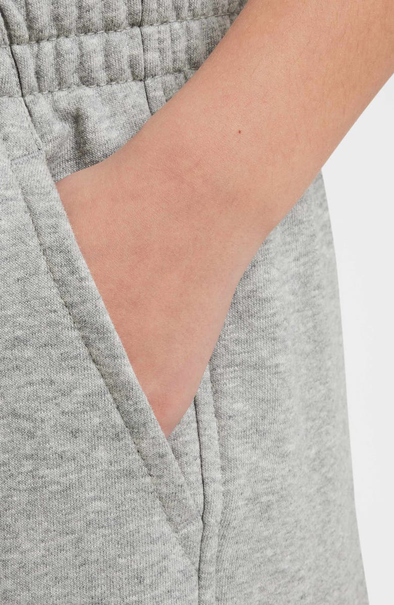 Nike Kids' Club Cargo Sweat Shorts, Alternate, color, Dark Grey Heather/ Grey/ White