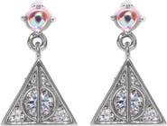 Girls Crew x Harry Potter™ Deathly Hallows Drop Earrings