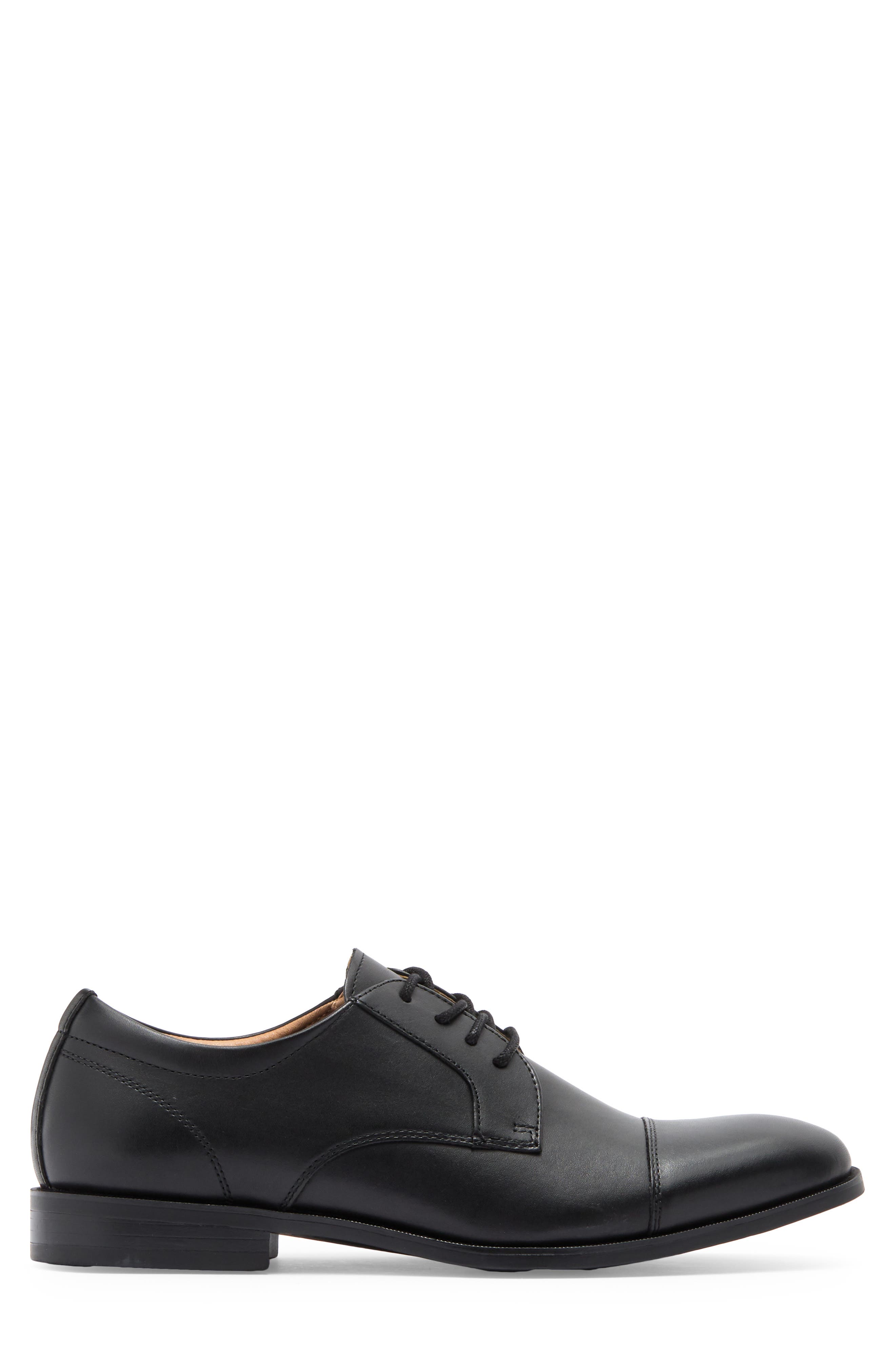 Steve Madden Islin Cap Toe Derby, Alternate, color, Black