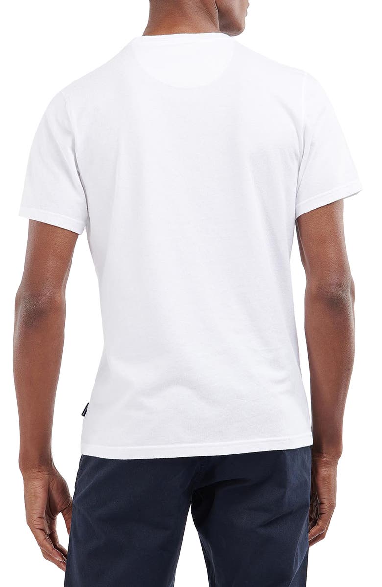 Barbour Norman Plaid T-Shirt, Alternate, color, White