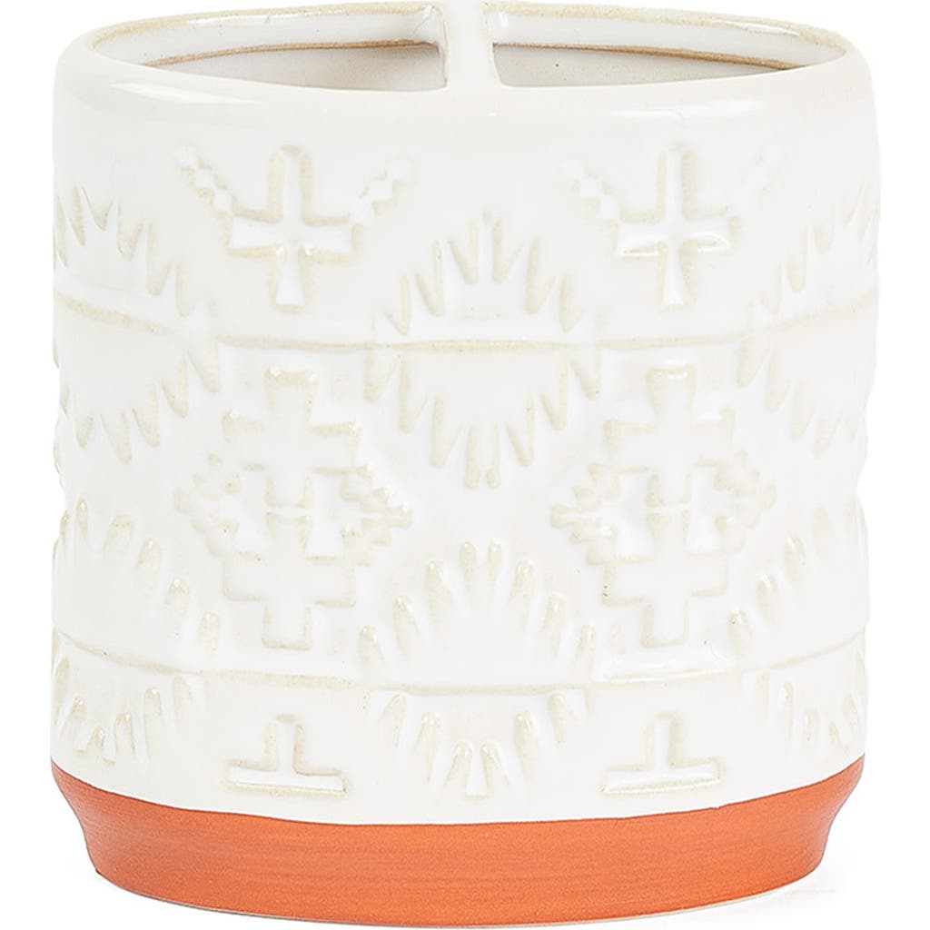 Pendleton Spider Rock Toothbrush Holder In White