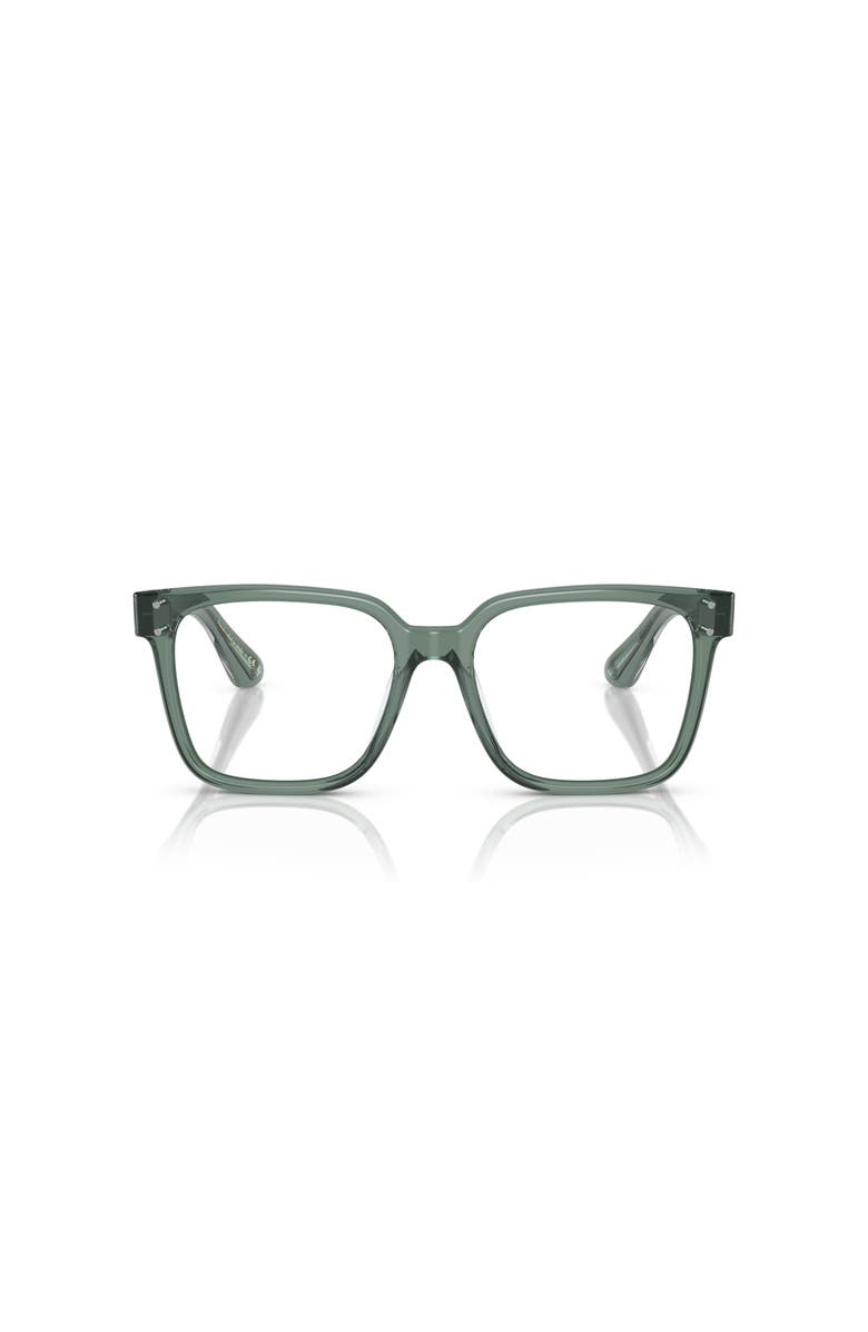 Oliver Peoples 53mm Square optical glasses, Alternate, color, Green