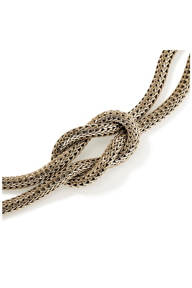 Love Knot Bracelet, 13mm, Alternate, color, GOLD