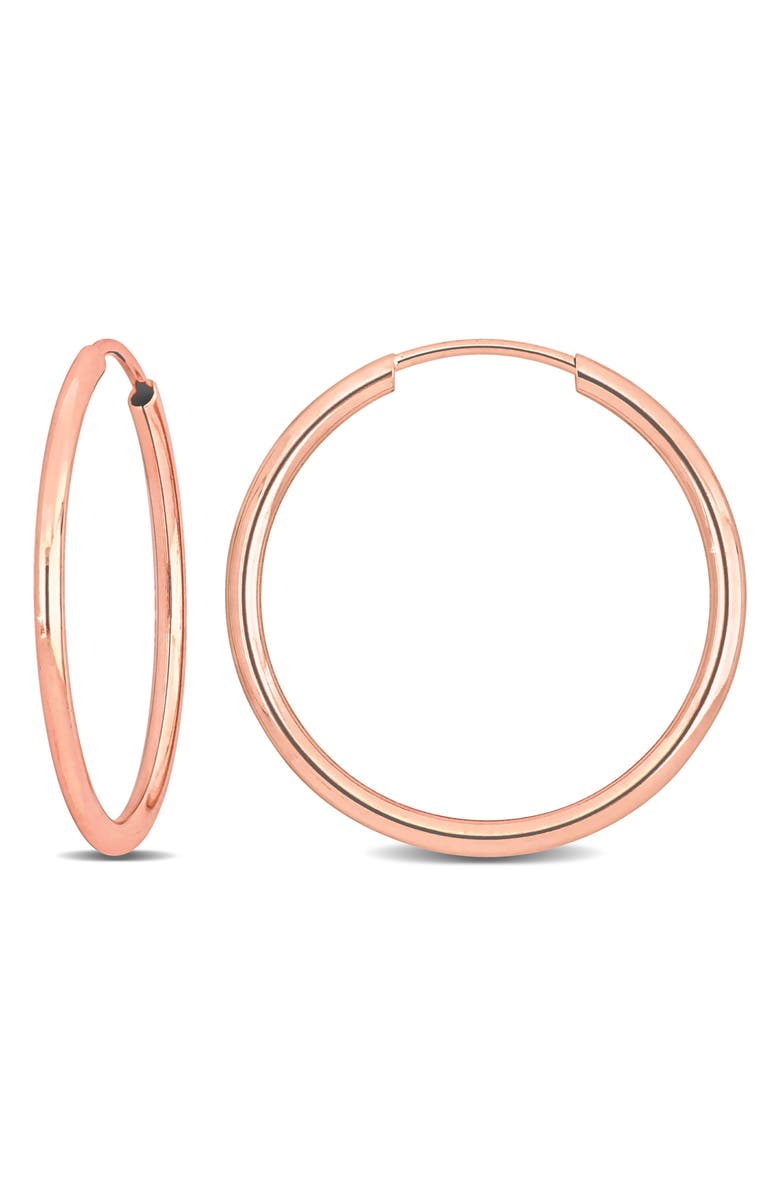 DELMAR 14K Gold Hoop Earrings, 20mm, Main, color, 