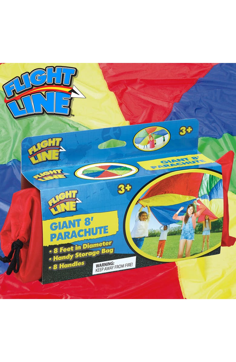 Flight Line Giant 8
 Parachute, Kids 3+, Alternate, color, Multicolored