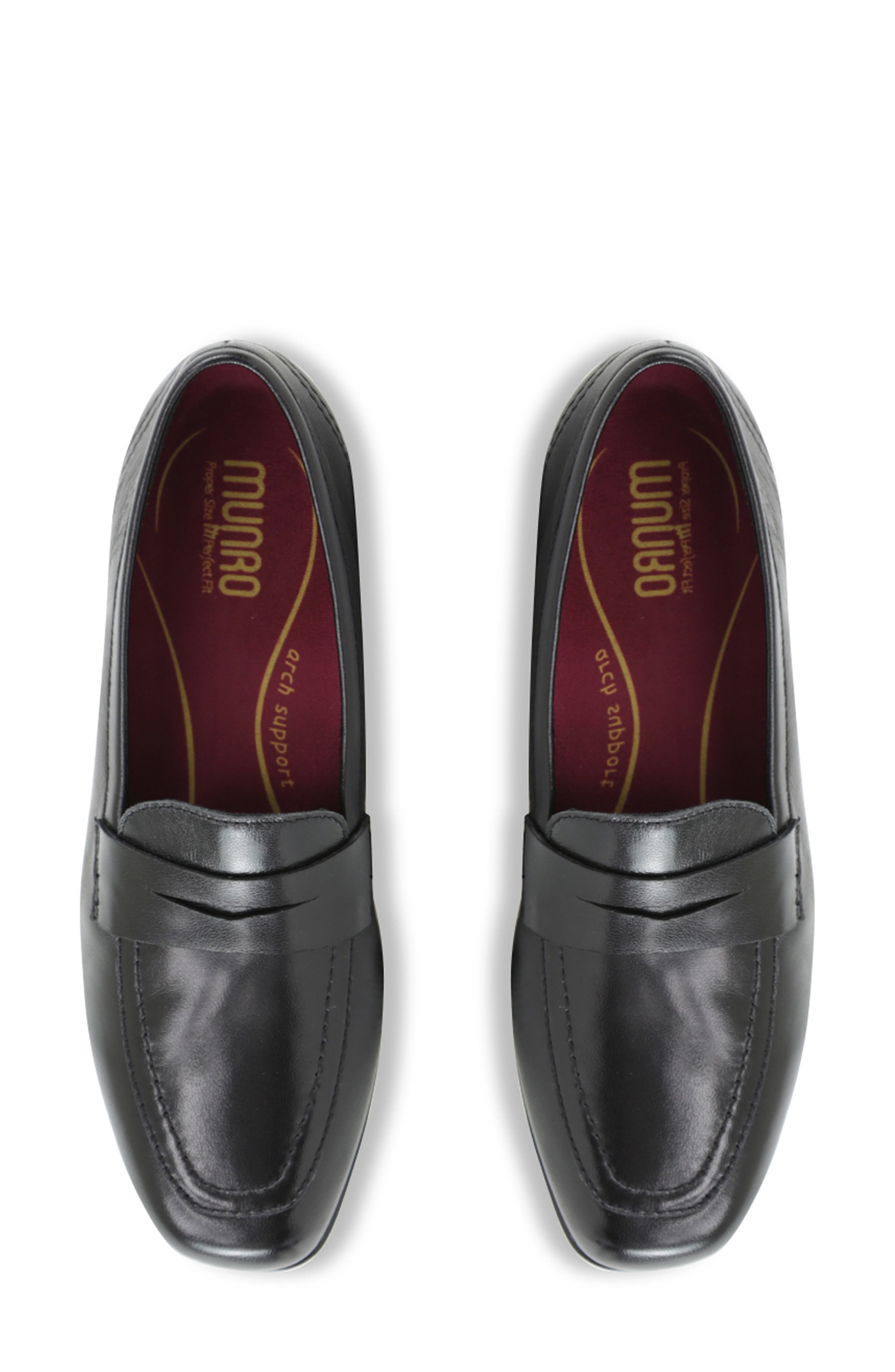 Munro Ellis Penny Loafer Pump, Alternate, color, 