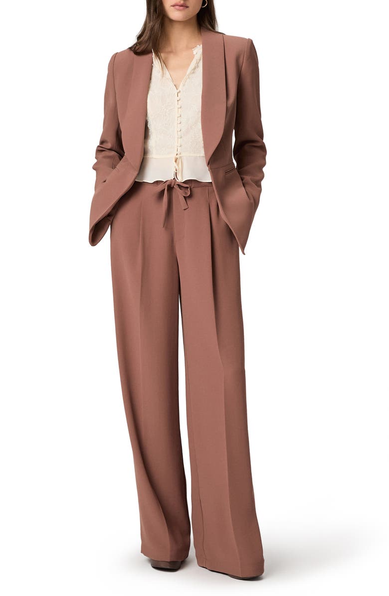 PAIGE Leni Blazer, Alternate, color, Truffle