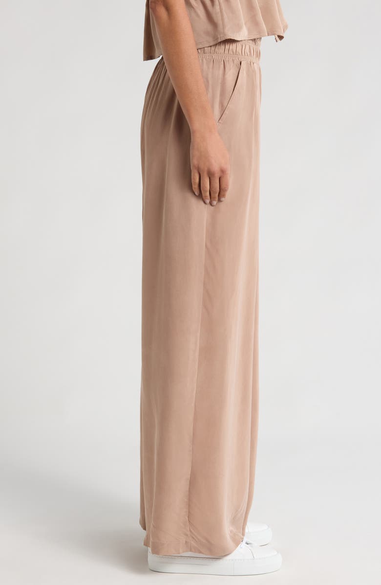 TravisMathew Chardonnay Sunday Wide Leg Pants, Alternate, color, Almondine