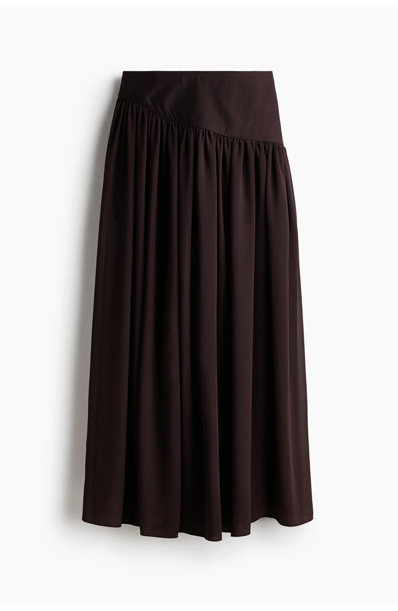H&M Chiffon Maxi Skirt, Main, color, 