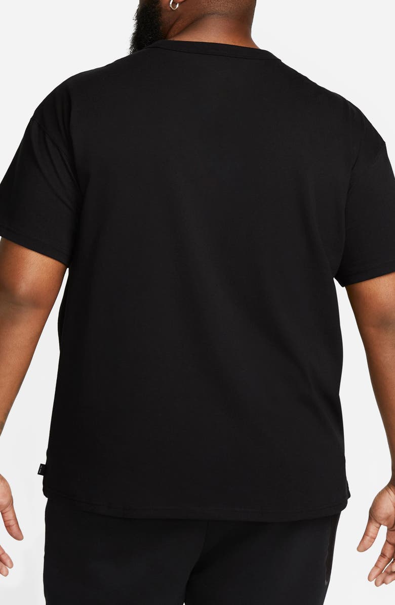 Nike Premium Essential Cotton T-Shirt, Alternate, color, Black/ Black