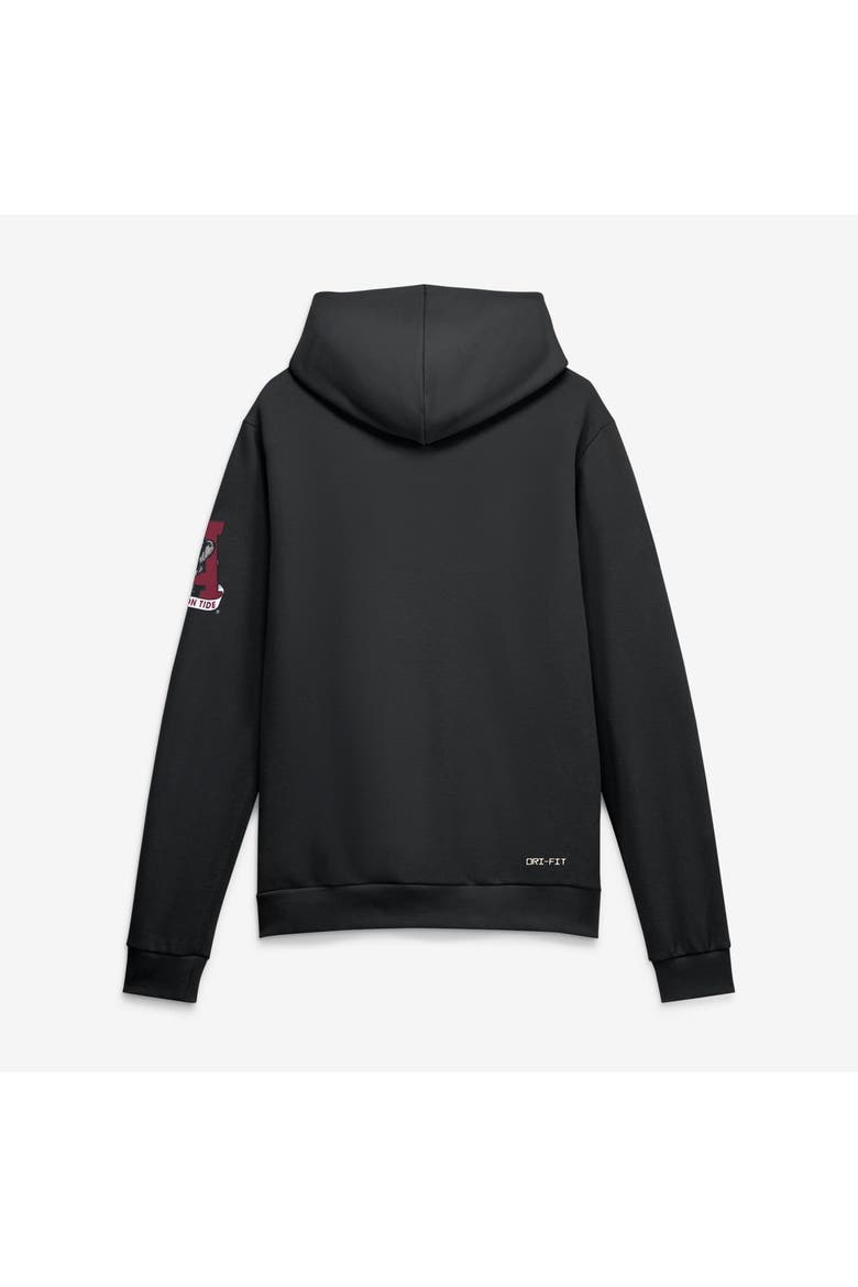 Men's Nike Black Alabama Crimson Tide 2026 Sideline Standard Issue Dri-FIT Hoodie, Alternate, color, Black