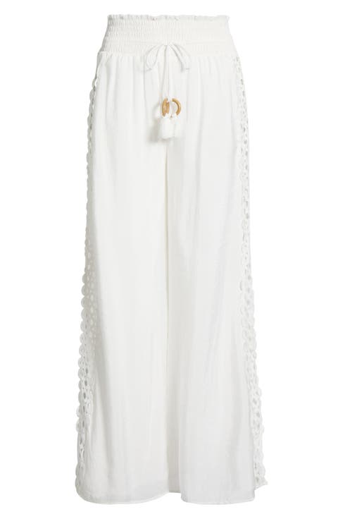 Wide Leg Cover-Up Pants