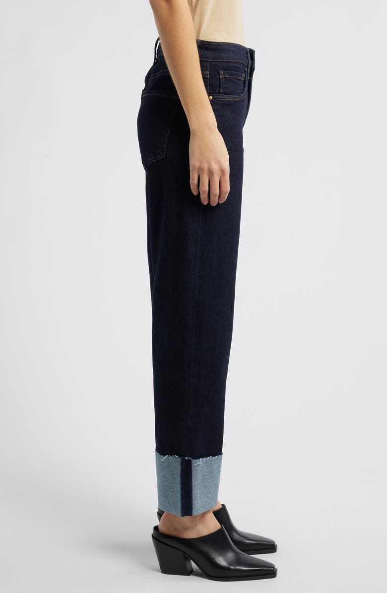 KUT from the Kloth Faye Cuffed Bootcut Jeans, Alternate, color, 