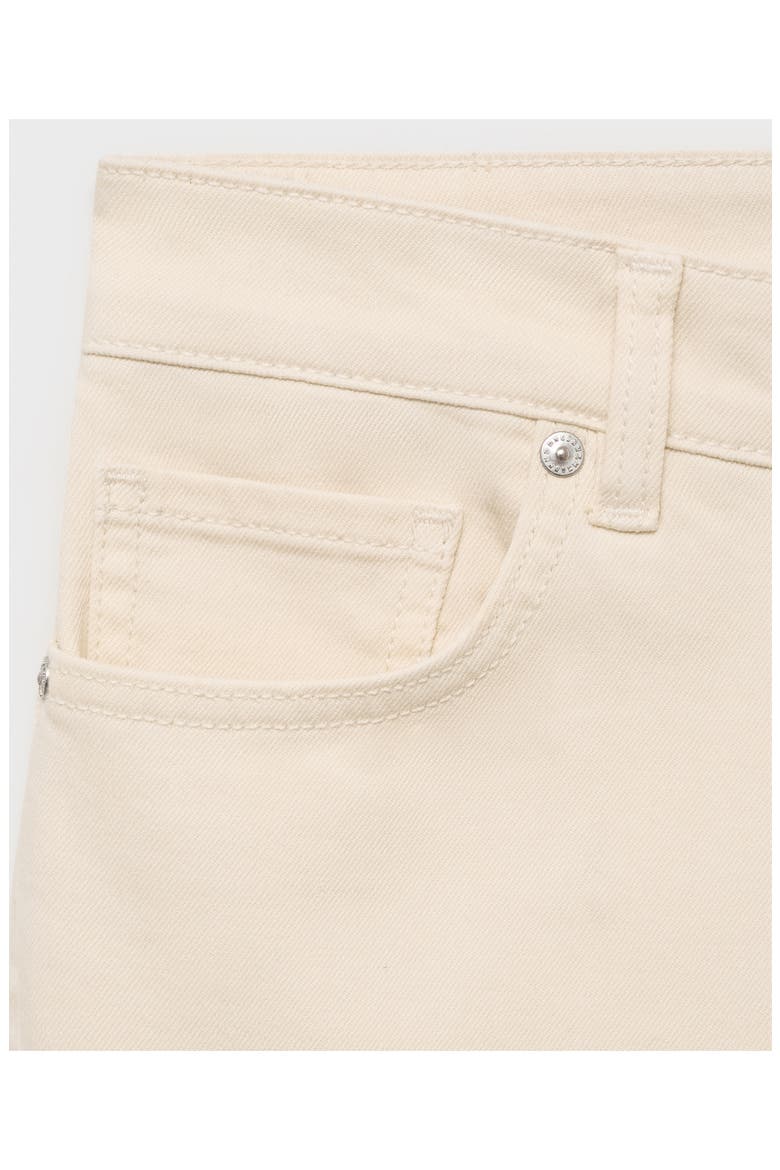 Sienna Raw Hem Crop Flare Jeans, Alternate, color, LIGHT BEIGE