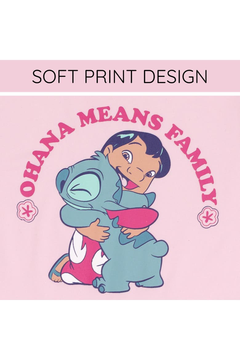 Lilo & Stitch 2-Pack Skater Dresses, Alternate, color, Lilo Stitch Pink Grey