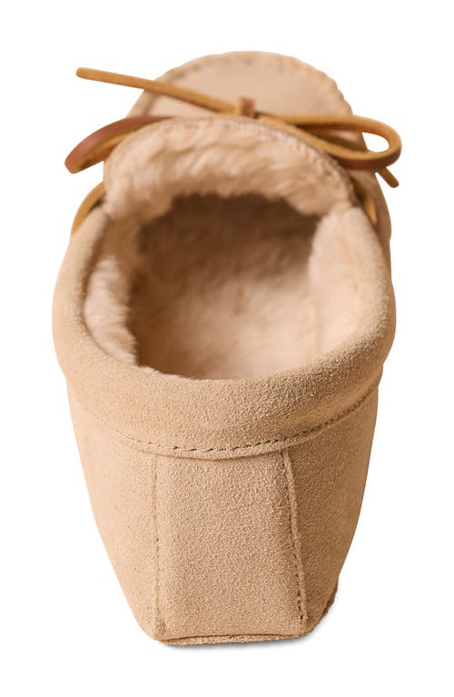 Minnetonka Faux Fur Lined Soft Sole Slipper