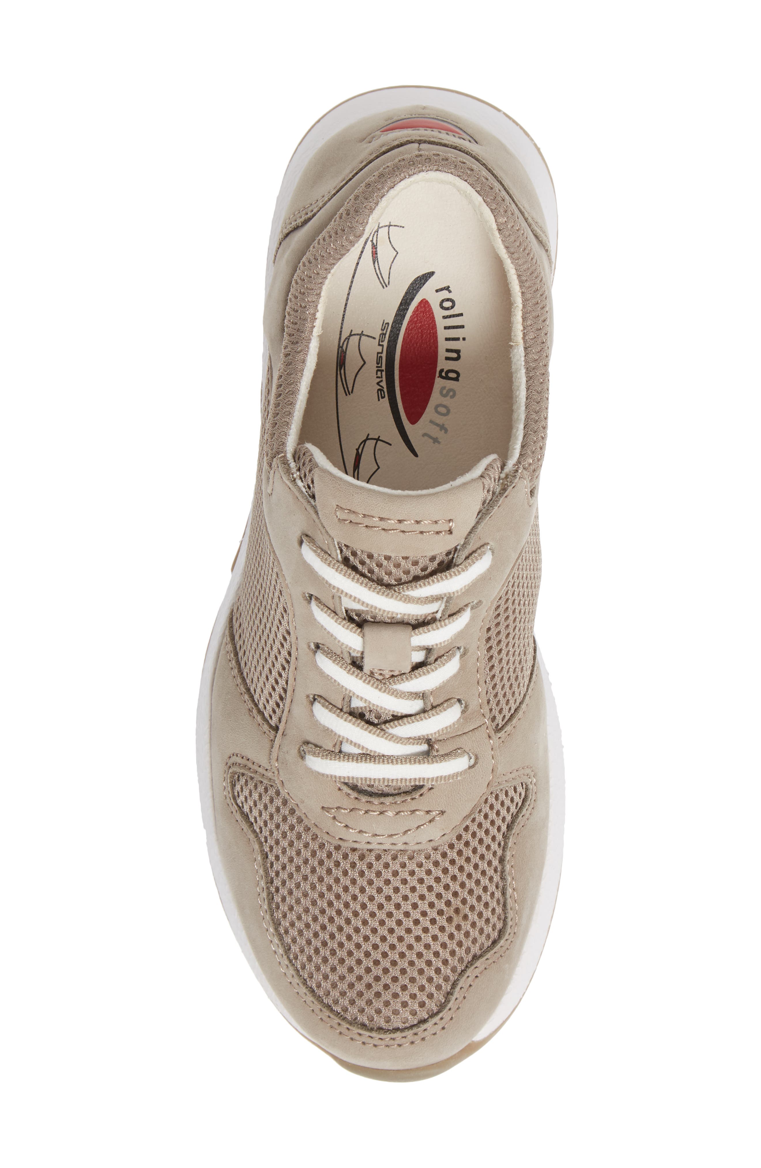 Gabor Rolling Soft Sneaker, Alternate, color, 